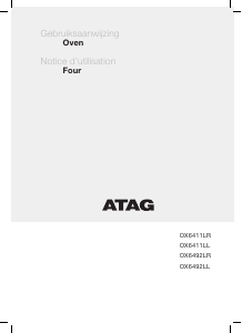 Mode d’emploi ATAG OX6411LRN Four