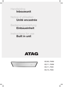 Handleiding ATAG WU9011PMM Afzuigkap