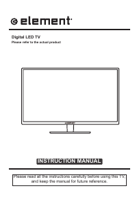 Manual Element Electronics ELSJ5017 LED Television