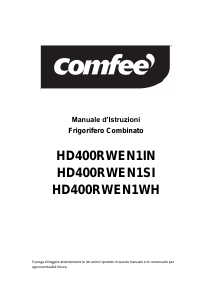 Manuale Comfee HD400RWEN1IN Frigorifero-congelatore