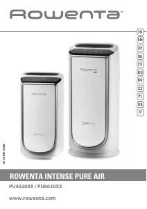 Manual de uso Rowenta PU6020F0 Intense Pure Purificador de aire