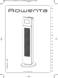 Manual de uso Rowenta VU6555F0 Ventilador