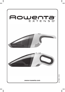 Manual Rowenta AC232001 Extenso Handheld Vacuum
