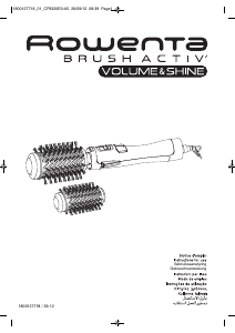 Bruksanvisning Rowenta CF9320E0 Brush Activ Locktång