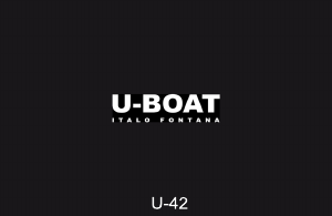Manual U-Boat 6157 U-42 Automatico Watch
