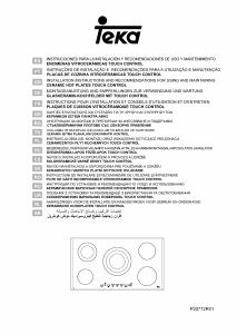 Bruksanvisning Teka TR 951 Häll