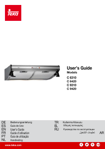 Manual de uso Teka C 6310 Campana extractora