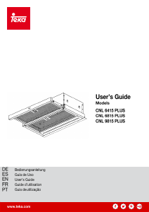 Manual de uso Teka CNL 9815 PLUS Campana extractora