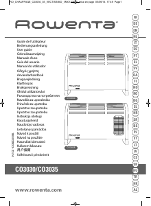 Manual de uso Rowenta CO3030F1 Calefactor