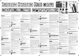 Εγχειρίδιο Rowenta TN1400F0 Nomad Κουρευτική μηχανή
