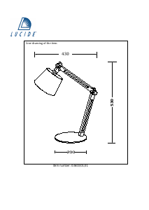 Посібник Lucide 03600/01/31 Olly Лампа