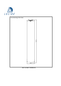 説明書 Lucide 03709/02/31 Vera ランプ