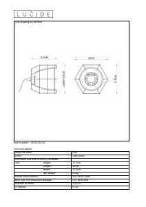 Instrukcja Lucide 05521/01/30 Grid Lampa