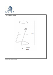 Instrukcja Lucide 06503/81/31 Bost Lampa