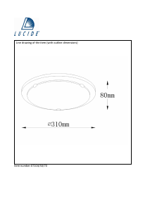 Manual Lucide 07104/30/70 Basic Lamp