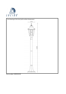 كتيب مصباح 11835/01/30 Tireno Lucide