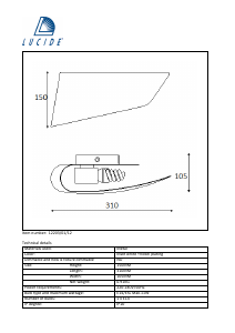 Kullanım kılavuzu Lucide 12203/01/12 Ola Lamba