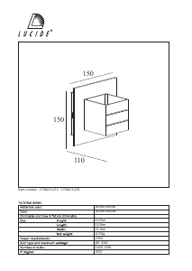 Handleiding Lucide 17282/11/31 Bok Lamp