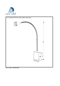 Bruksanvisning Lucide 18293/03/30 Buddy Lampa