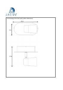 Руководство Lucide 26993/05/11 Xanto Светильник