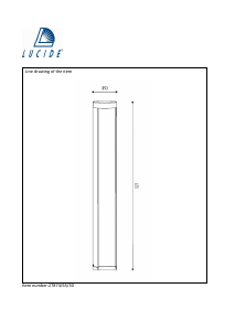 Instrukcja Lucide 27874/65/30 Combo Lampa