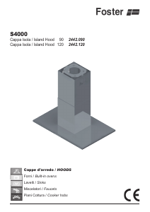 Handleiding Foster S4000 120 Afzuigkap