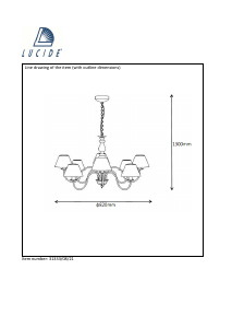 Handleiding Lucide 31333/08/21 Campagne Lamp
