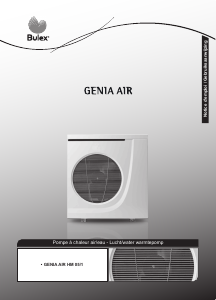 Handleiding Bulex Genia AIR 5 Warmtepomp