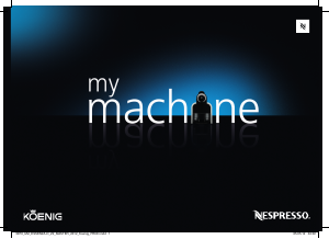 Manual Koenig B03125 Capri Nespresso Espresso Machine