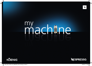 Mode d’emploi Koenig B03127 CitiZ Nespresso Machine à expresso