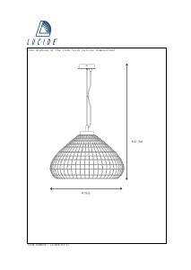 Instrukcja Lucide 71360/50/17 Moino Lampa