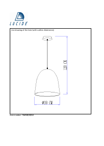 Instrukcja Lucide 76459/30/02 Calais Lampa