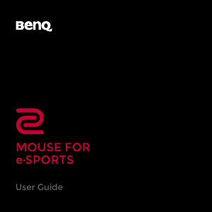 Manuale BenQ FK1 Mouse