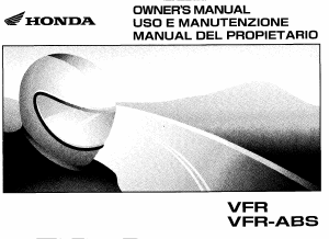 Handleiding Honda VFR800 (2007) Motor