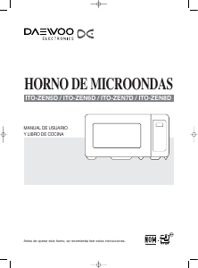 Manual de uso Daewoo ITO-ZEN5D Microondas