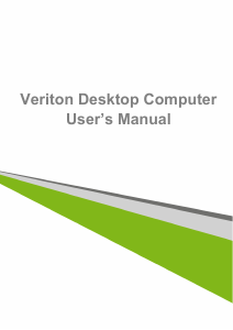 Manual Acer Veriton X2631G Desktop Computer