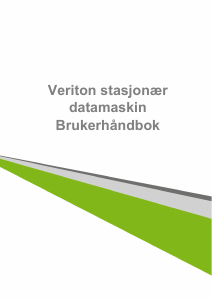 Bruksanvisning Acer Veriton M2631 Datamaskin
