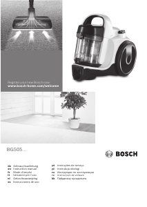 Manual Bosch BGC05A220A Aspirador