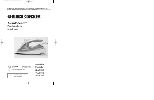 Handleiding Black and Decker AS395 Strijkijzer