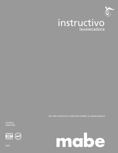 Manual de uso Mabe LSM1105XS Lavadora