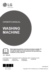 Manual LG F4J8FH2W Washing Machine