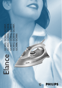 Manual Philips GC3018 Elance Iron