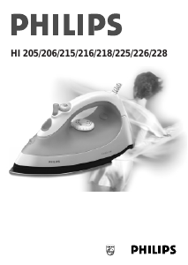 Manual Philips HI206 Iron