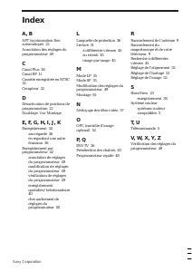 Mode d’emploi Sony SLV-E530B Magnétoscope