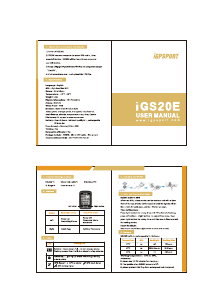 Handleiding iGPSport iGS20E Fietscomputer