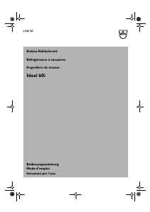 Mode d’emploi V-ZUG Ideal 60i Réfrigérateur