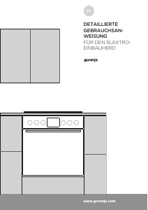 Bedienungsanleitung Gorenje BC737E301X Herd