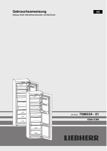 Bedienungsanleitung Liebherr ICBN 3324 Kühl-gefrierkombination