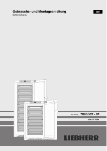 Bedienungsanleitung Liebherr GN 3815 Gefrierschrank