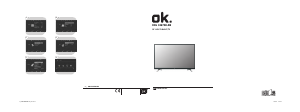 Manuale OK ODL 32670H-DB LED televisore